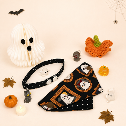 Haunted Portrait Pet Bandana