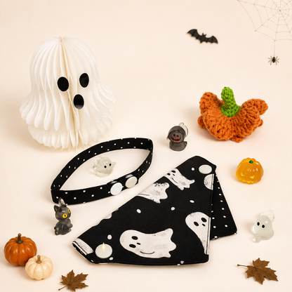 Midnight Ghost Pet Bandana