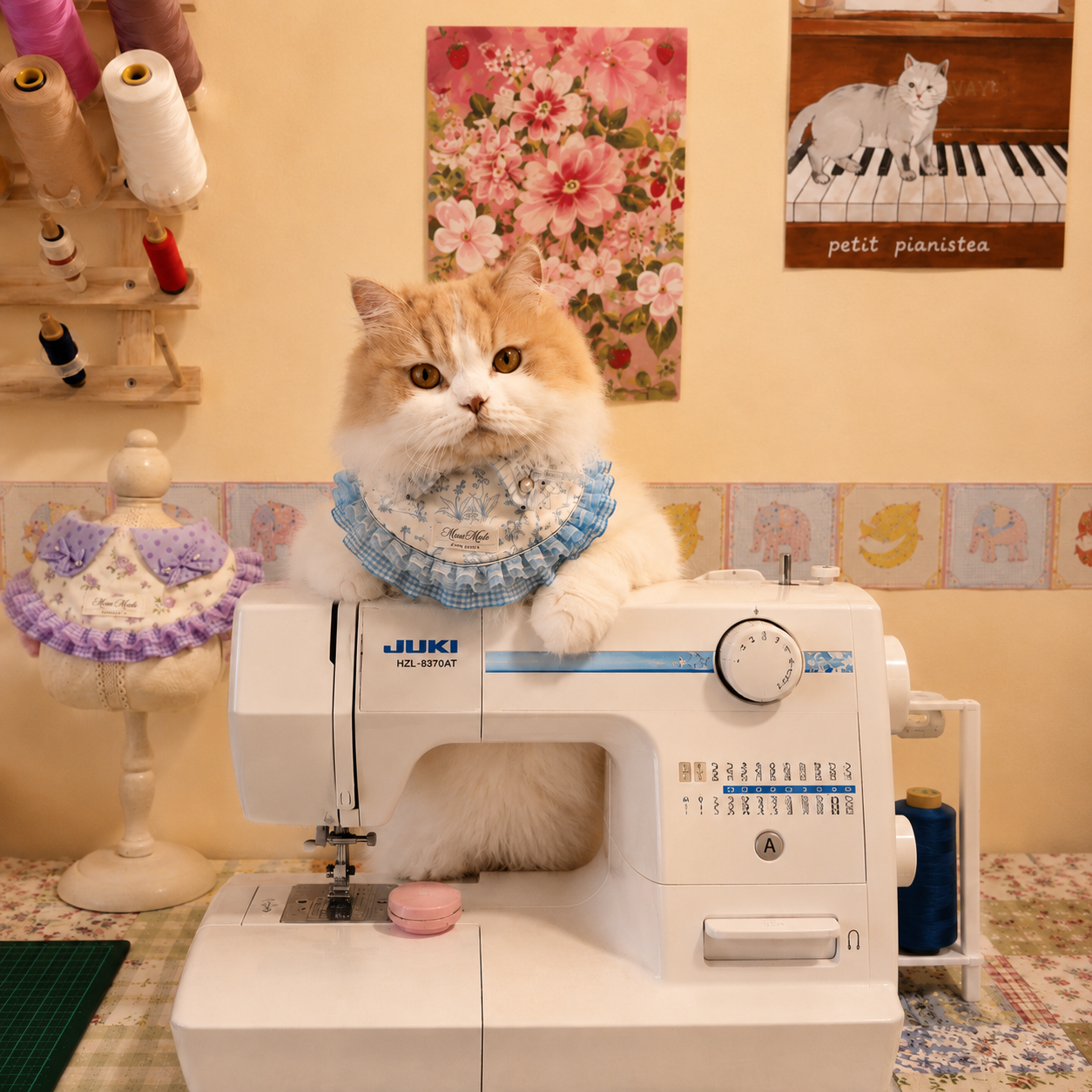 Maomao, one of the rescued cats behind mimi mode